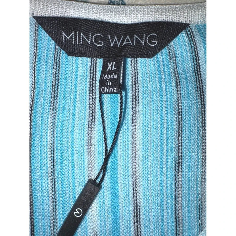 Ming Wang Classic Knit Komono Sleeve Dress‎ NWT sz XL